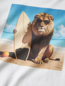 NAME IT T-shirt Voto Bright White Lion